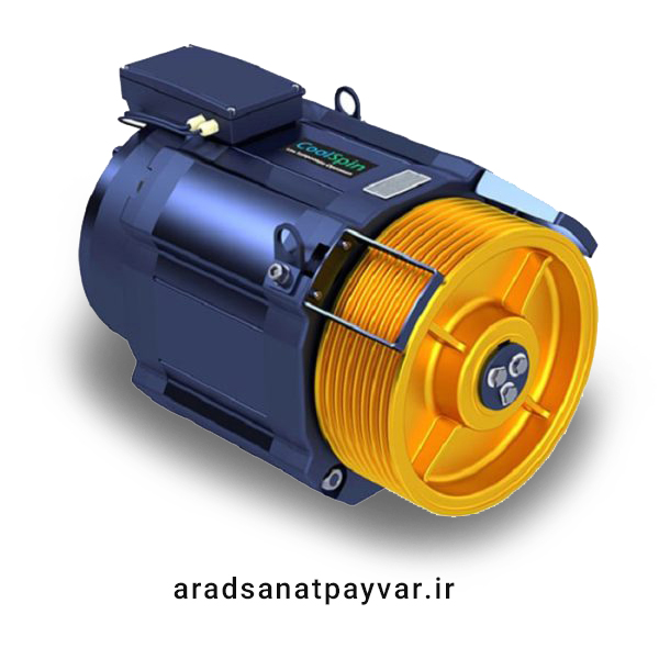 موتور آسانسور گیرلس